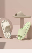 Super Light Soft Slippers Simple Fashion Slides EVA Elastic Shoes Colorful Sneakers In Door Bathroom Flip Flops