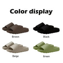 Men's Slippers Cloud Thick-soled Sandals Summer Fashion Soft Bottom Beach Men Slippers Women's Sandals EVA Slides Beach Sandals