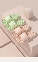 Super Light Soft Slippers Simple Fashion Slides EVA Elastic Shoes Colorful Sneakers In Door Bathroom Flip Flops