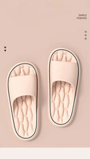 Super Light Soft Slippers Simple Fashion Slides EVA Elastic Shoes Colorful Sneakers In Door Bathroom Flip Flops