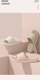 Super Light Soft Slippers Simple Fashion Slides EVA Elastic Shoes Colorful Sneakers In Door Bathroom Flip Flops