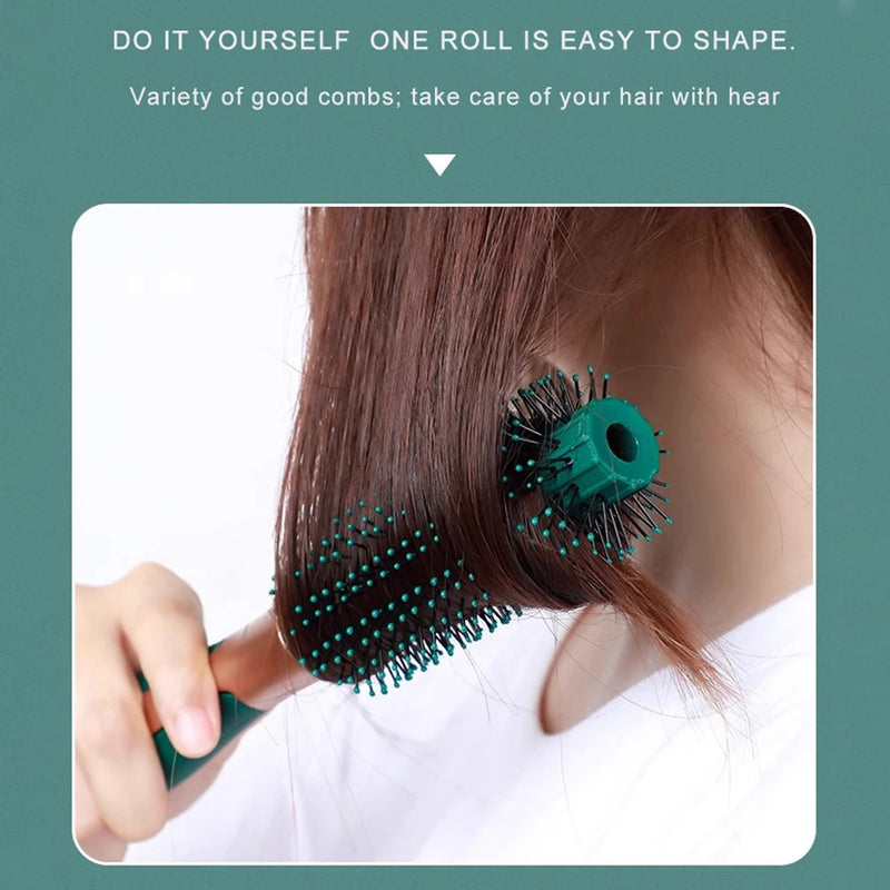 Marseilis Hair Massage Air CushionComb Brush Scalp Hairbrush Detangle Anti Static Salon SPA Hairdressing Styling Tool Oval Round