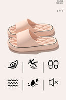Super Light Soft Slippers Simple Fashion Slides EVA Elastic Shoes Colorful Sneakers In Door Bathroom Flip Flops
